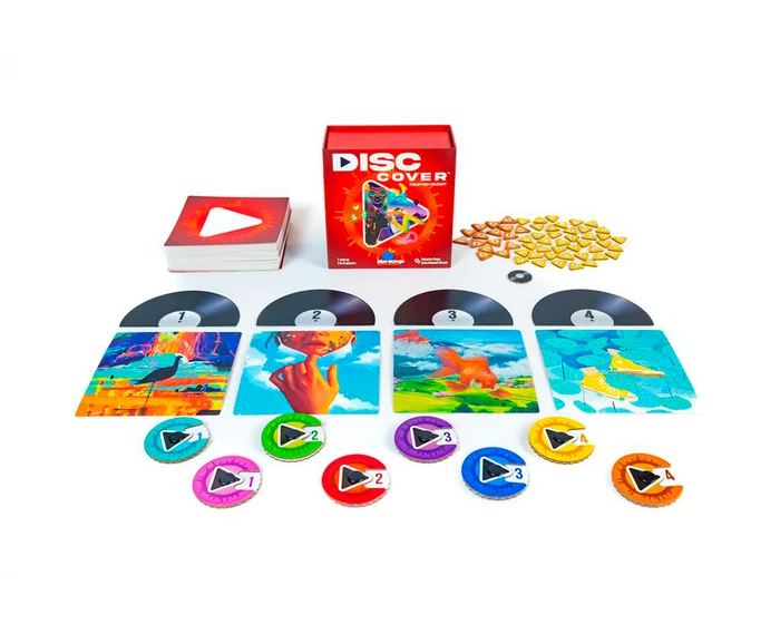 Juego de Mesa Disc Cover - Blue Orange