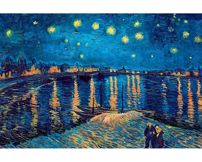 Rompe. Van Gogh Noche Estrellada Sobre El Ródano 1000 PZ - Eurographics