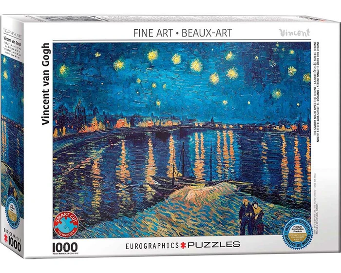 Rompe. Van Gogh Noche Estrellada Sobre El Ródano 1000 PZ - Eurographics