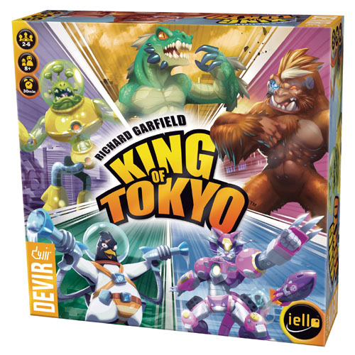 Juego De Mesa KING OF TOKYO 2da Edicion - DEVIR