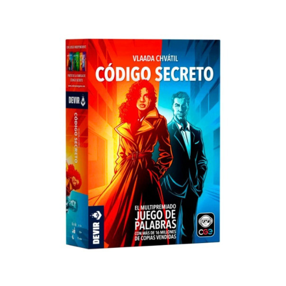 Juego De Mesa Codigo Secreto Juego De Palabras - DEVIR