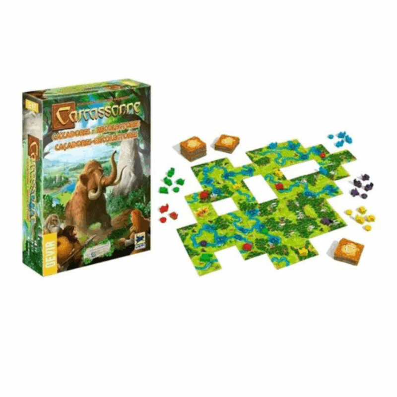 Juego De Mesa Carcassonne Cazadores y Recolectores – DEVIR Juego De Mesa Carcassonne Cazadores y Recolectores - DEVIR