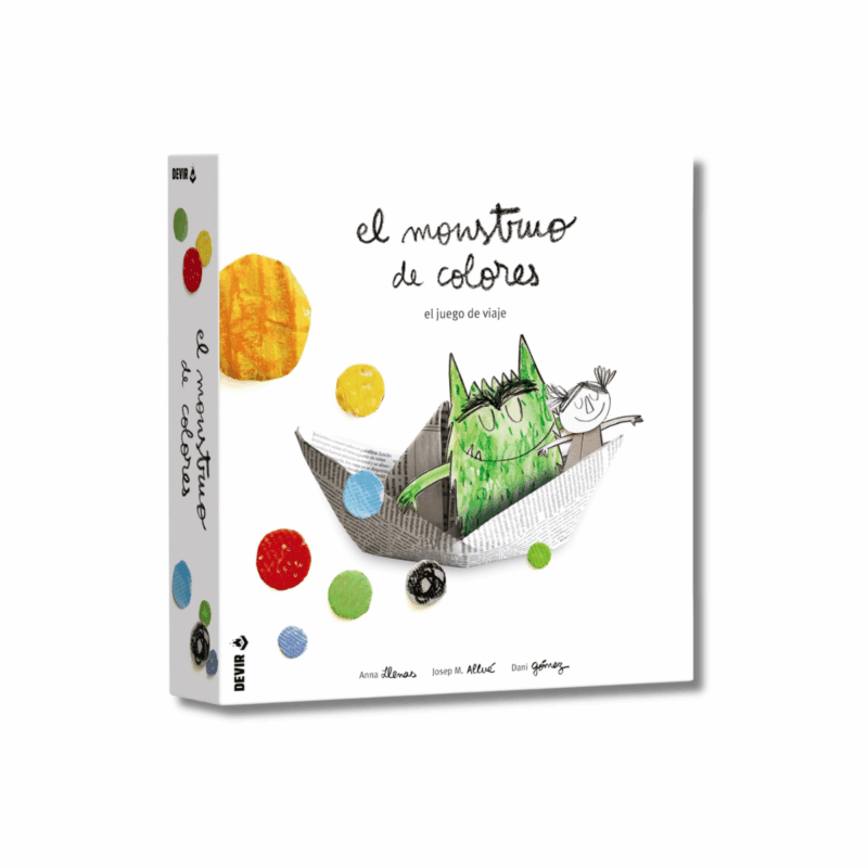 Juego De Mesa MONSTRUO DE COLORES De Viaje - DEVIR