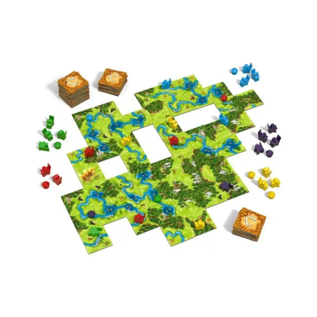 Juego De Mesa Carcassonne Cazadores y Recolectores - DEVIR