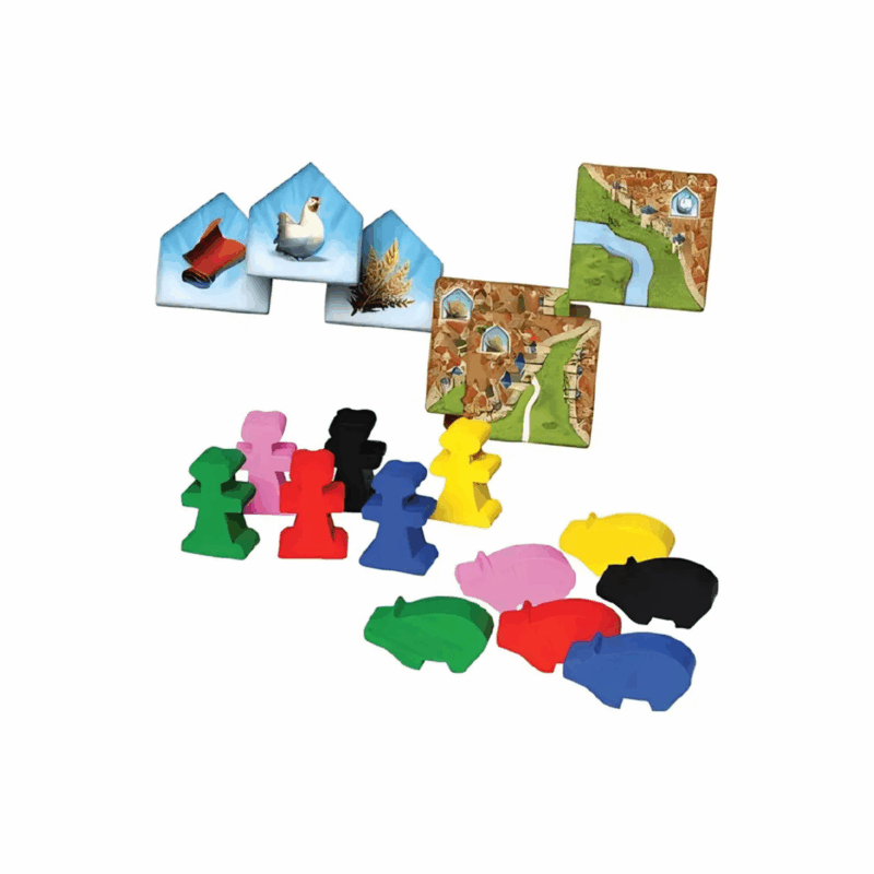 Carcassonne Construcciones Y Comerciantes – DEVIR Carcassonne Construcciones Y Comerciantes - DEVIR