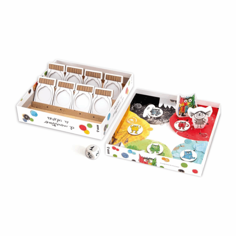 Juego De Mesa MONSTRUO DE COLORES De Viaje - DEVIR