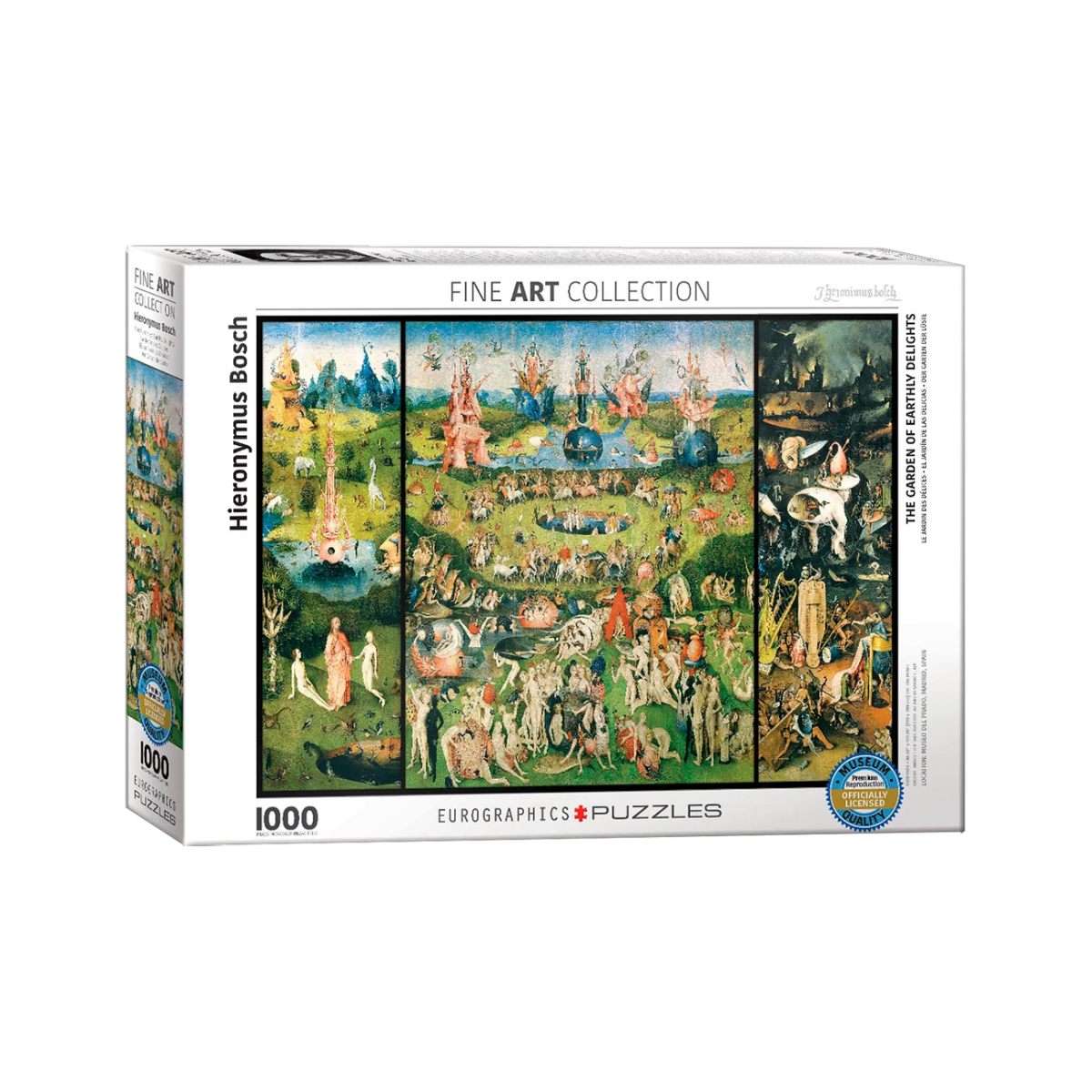 El Jardín de las Delicias Rompecabezas 1000 PZ - Eurographics