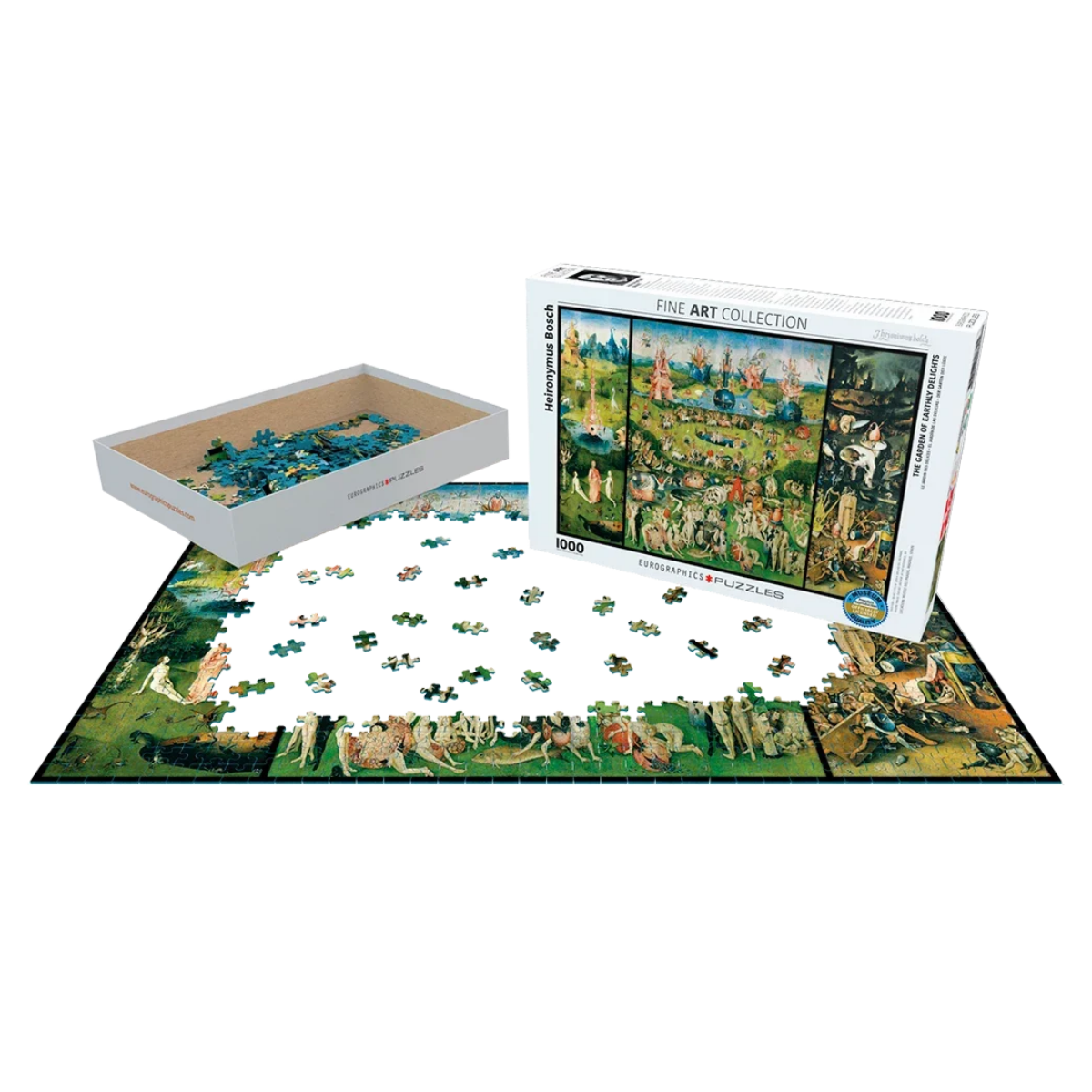 El Jardín de las Delicias Rompecabezas 1000 PZ - Eurographics