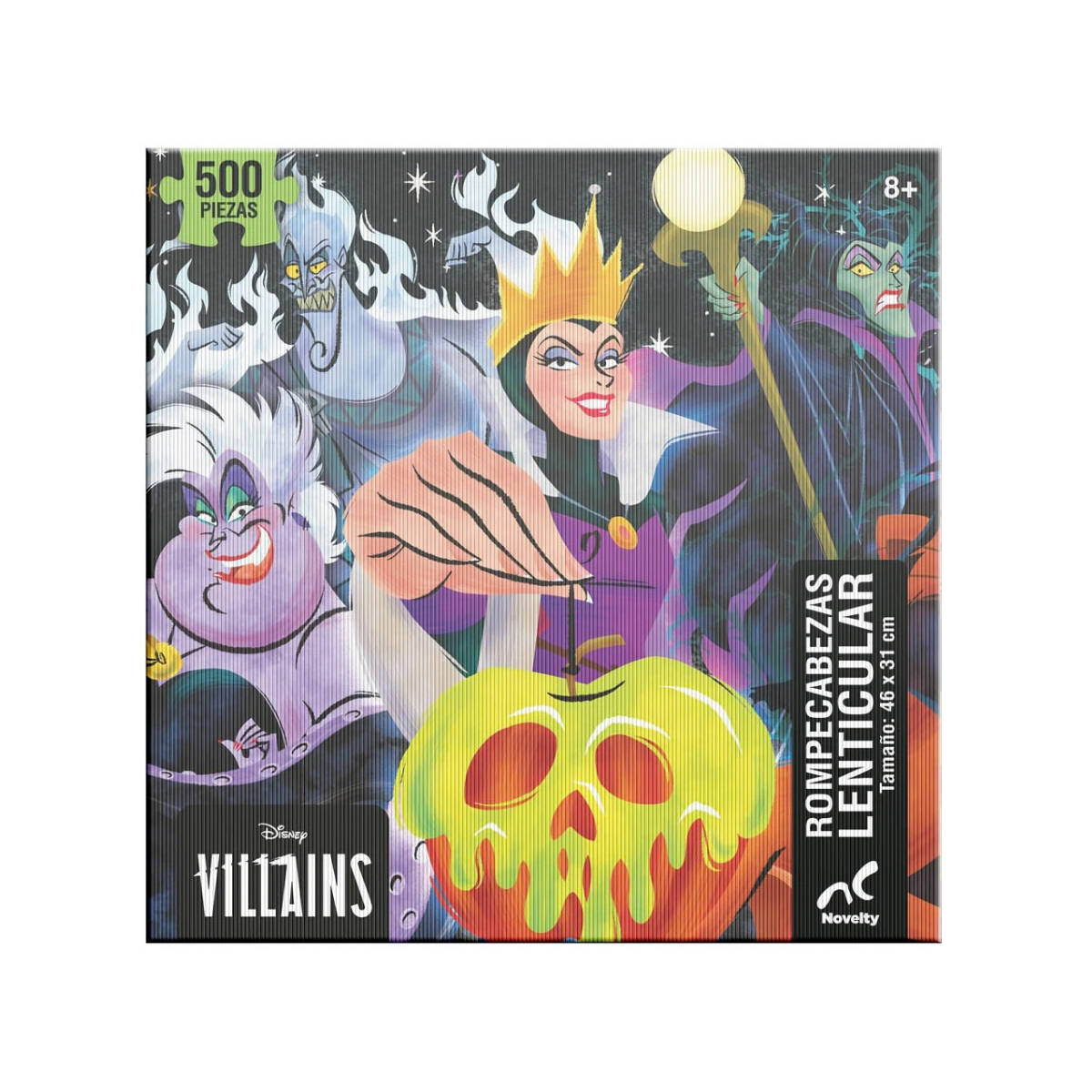 Rompe. Villanos Lenticular Grande 500 Pz - Novelty
