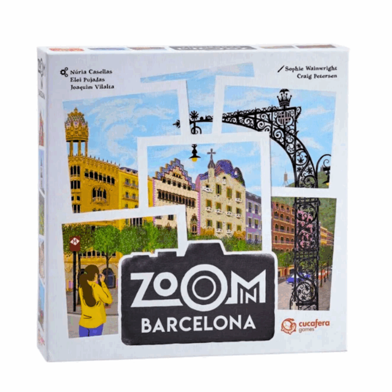 Juego de Mesa Zoom In Barcelona - Blue Orange