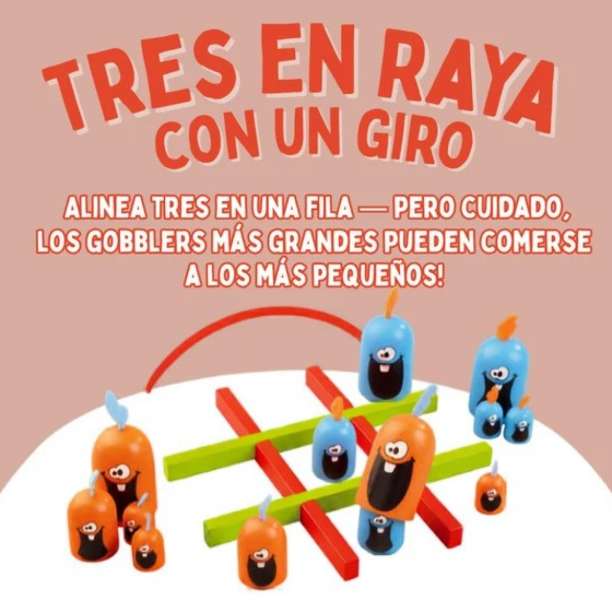 Juego de Mesa Gobblet Gobblers - Blue Orange