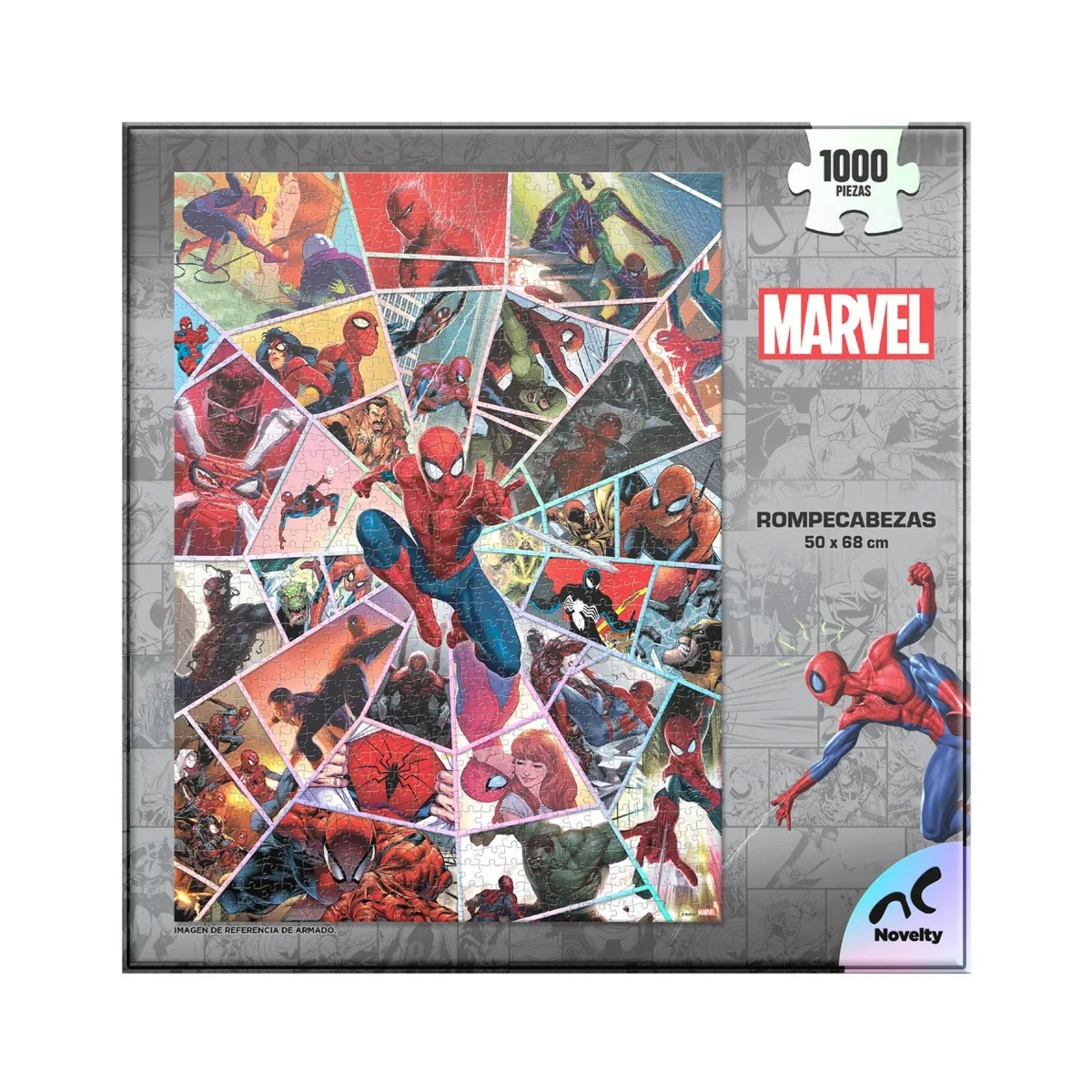 Rompe. Spiderman Coleccionable 1000 Pz - NOVELTY