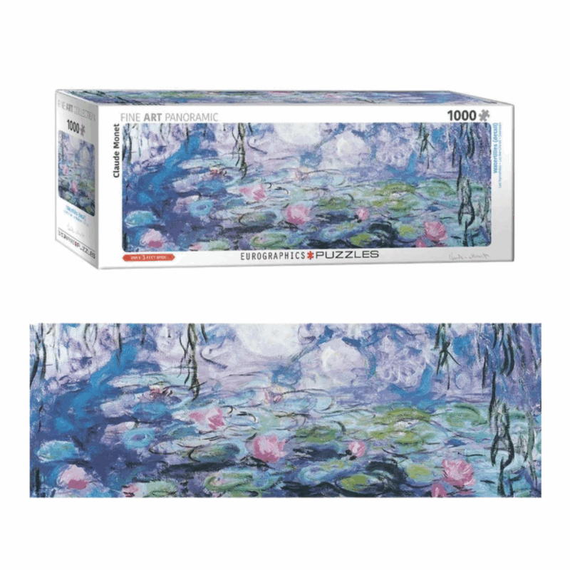 Rompe. Panorámico Monet Lilas 1000 Pz - Eurographics