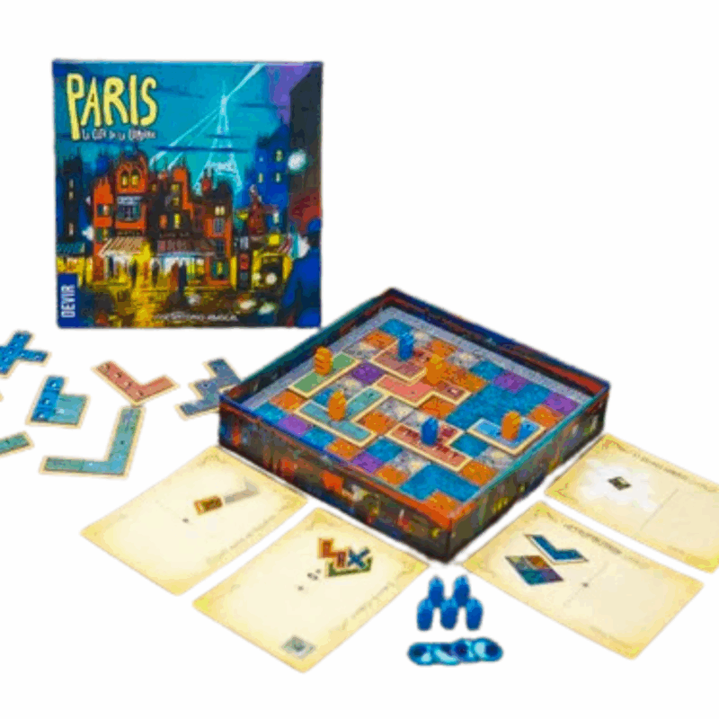 Juego De Mesa Paris La Cité de la Lumiére - DEVIR