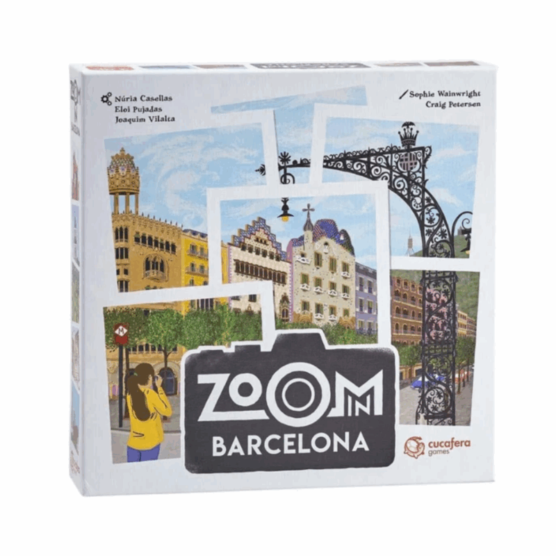 Juego de Mesa Zoom In Barcelona - Blue Orange