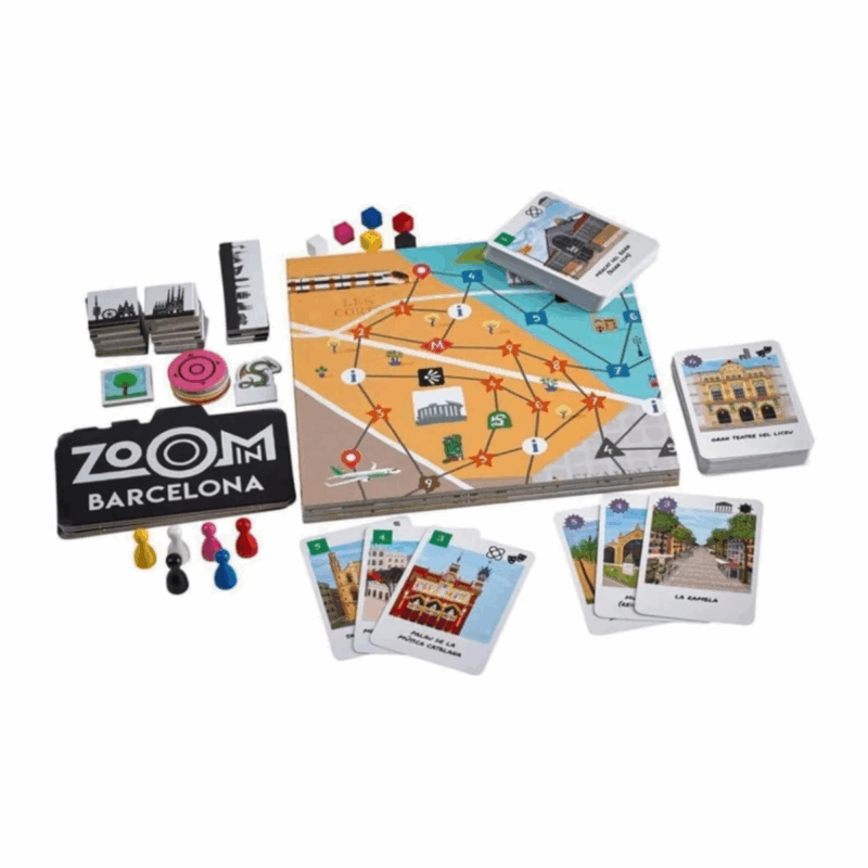 Juego de Mesa Zoom In Barcelona - Blue Orange