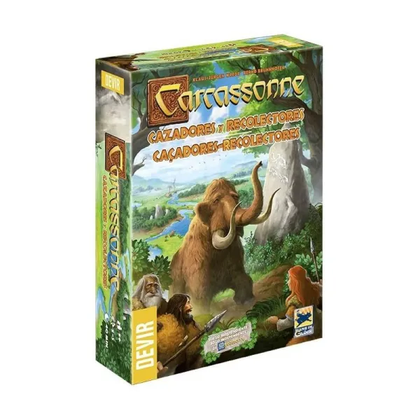 Juego De Mesa Carcassonne Cazadores y Recolectores - DEVIR