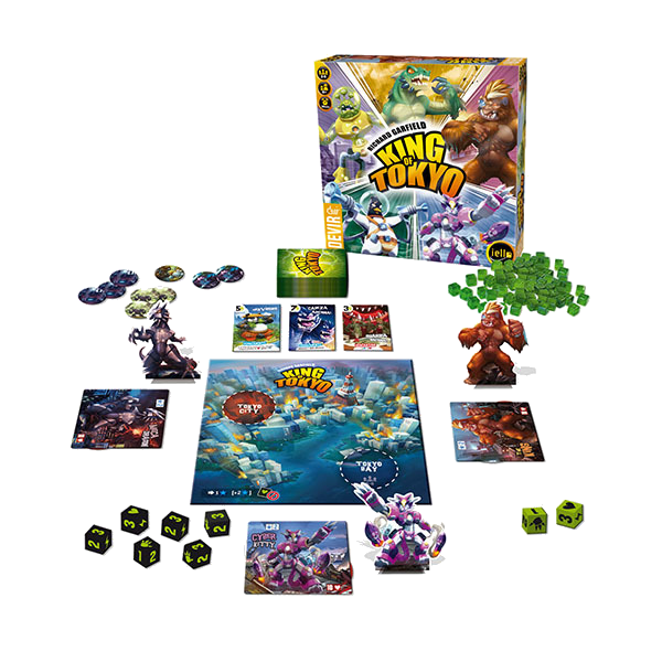 Juego De Mesa KING OF TOKYO 2da Edicion - DEVIR