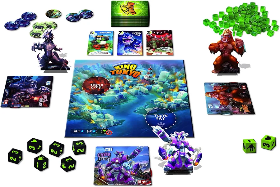 Juego De Mesa KING OF TOKYO 2da Edicion - DEVIR