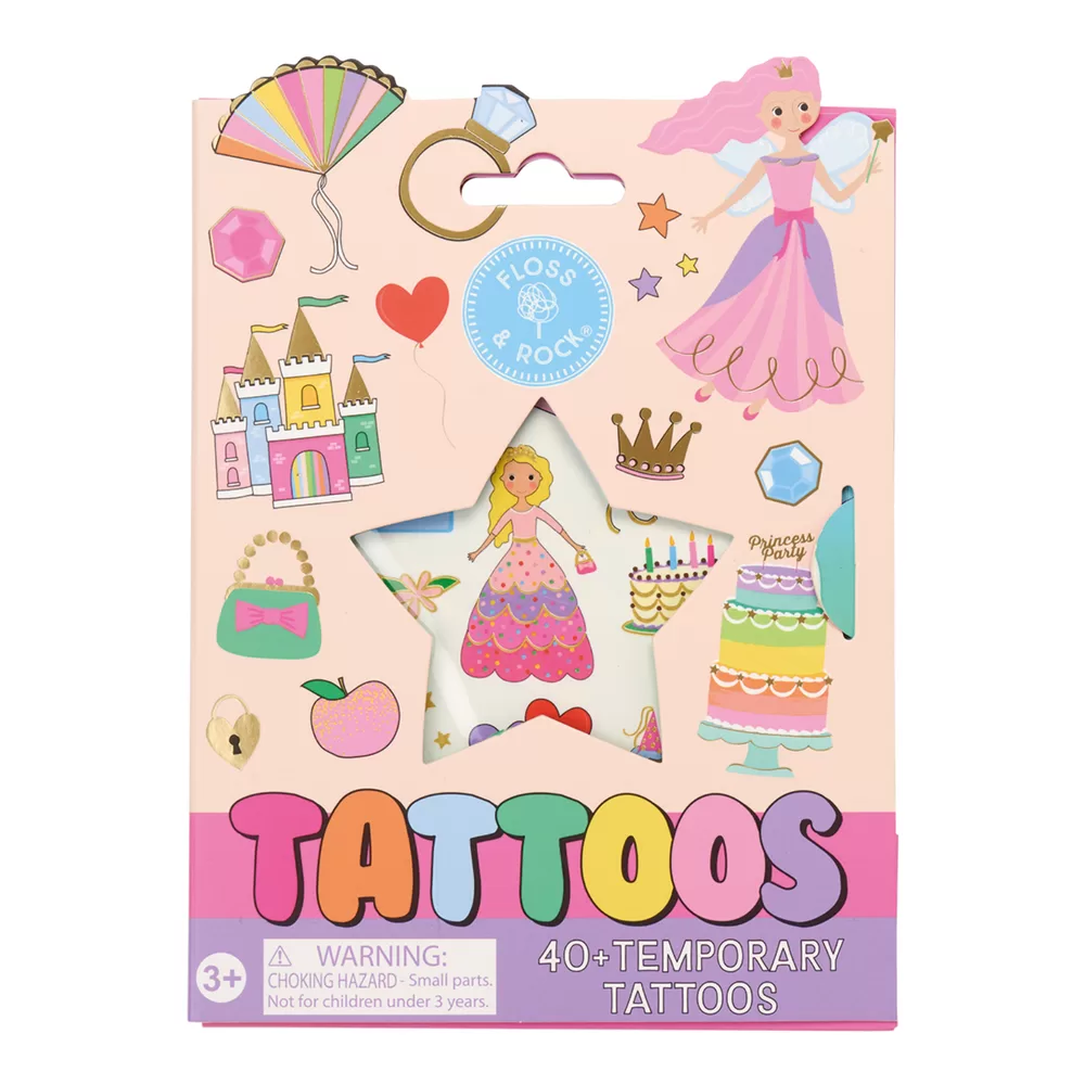 Tatuajes Temporales Princesas - Floss & Rock