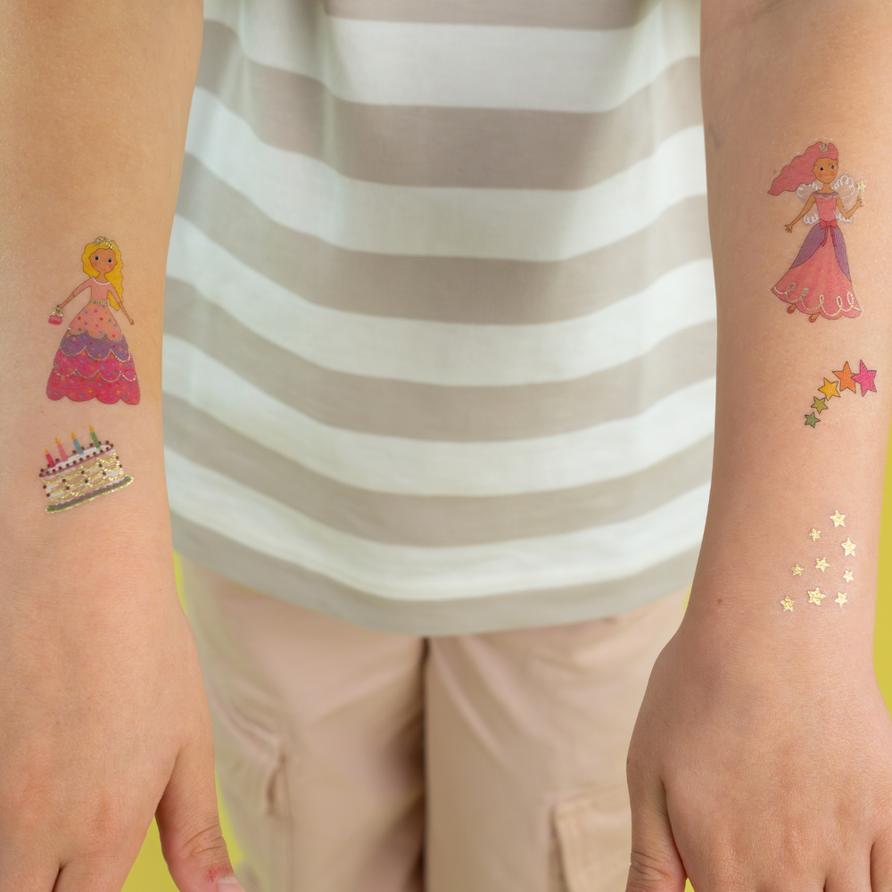Tatuajes Temporales Princesas - Floss & Rock