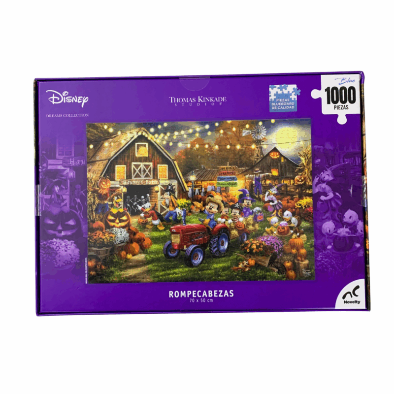 Rompe. Premium MICKEY GRANJA HALLOWEEN 1000 Pz Coleccionable - Novelty