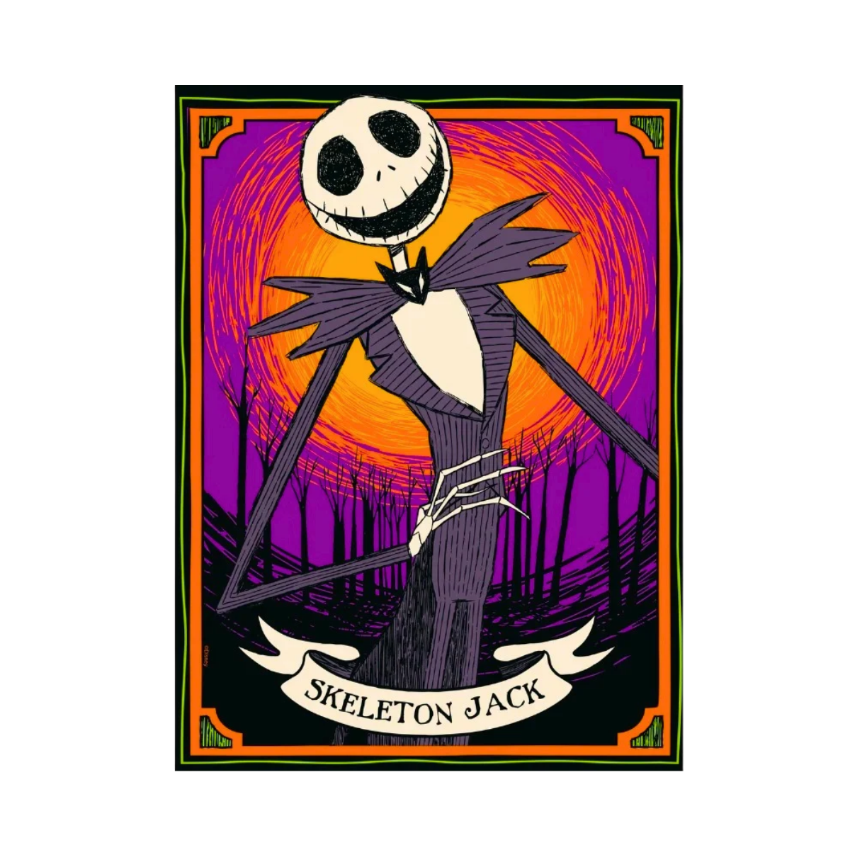 Mini Rompecabezas Jack Skeleton 150 Pz