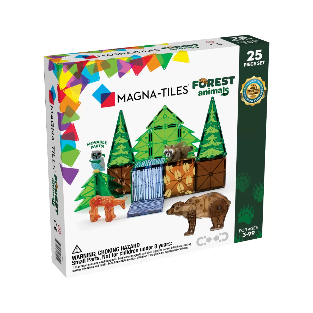 MAGNA-TILES Bosque Set 25 Pzas