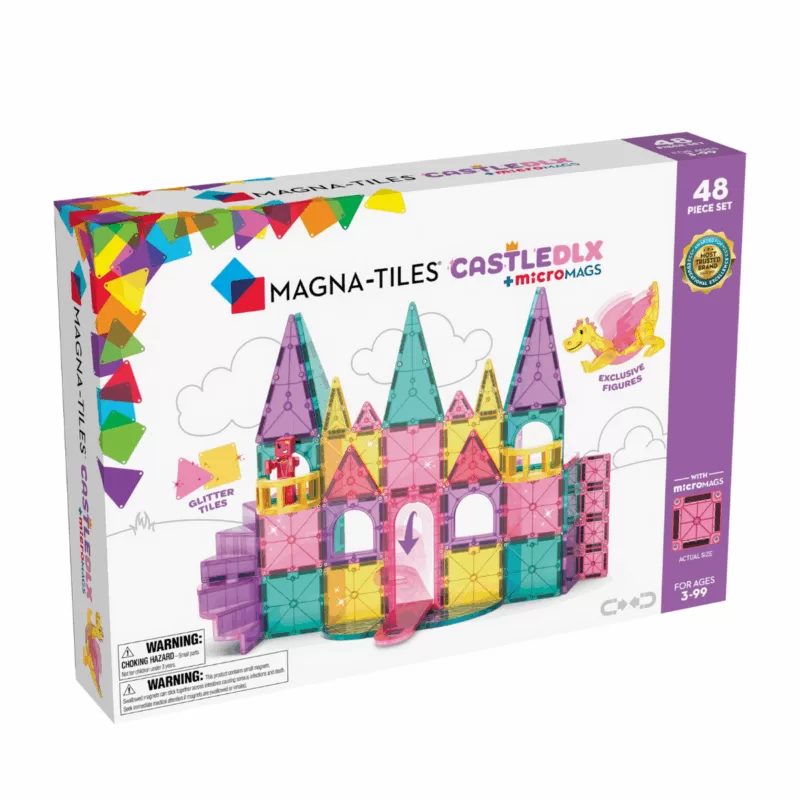 MAGNA-TILES Castillo Deluxe 48 Pzas