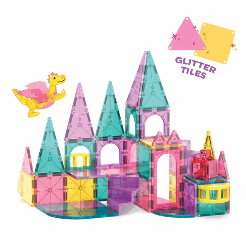 MAGNA-TILES Castillo Deluxe 48 Pzas