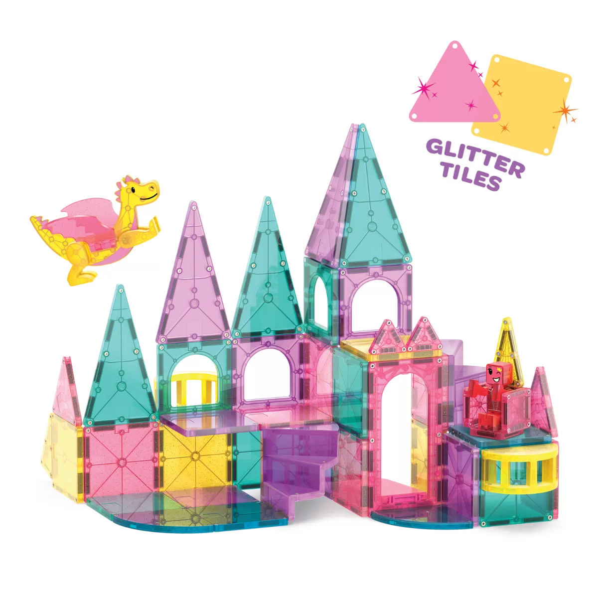 MAGNA-TILES Castillo Deluxe 48 Pzas