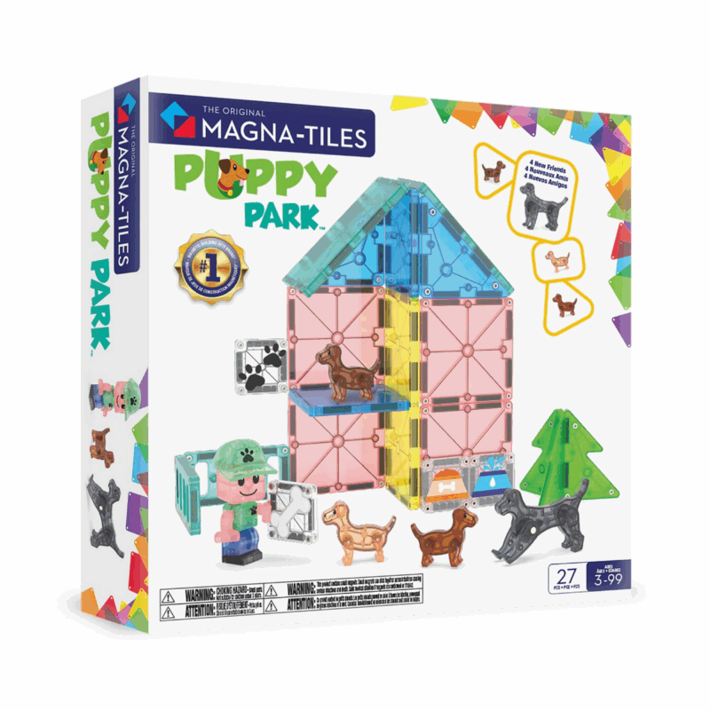 MAGNA-TILES Puppy Park 27 Pzas
