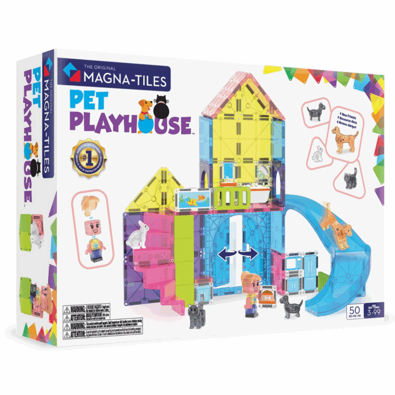 MAGNA-TILES Pet Playhouse 50 Pzas