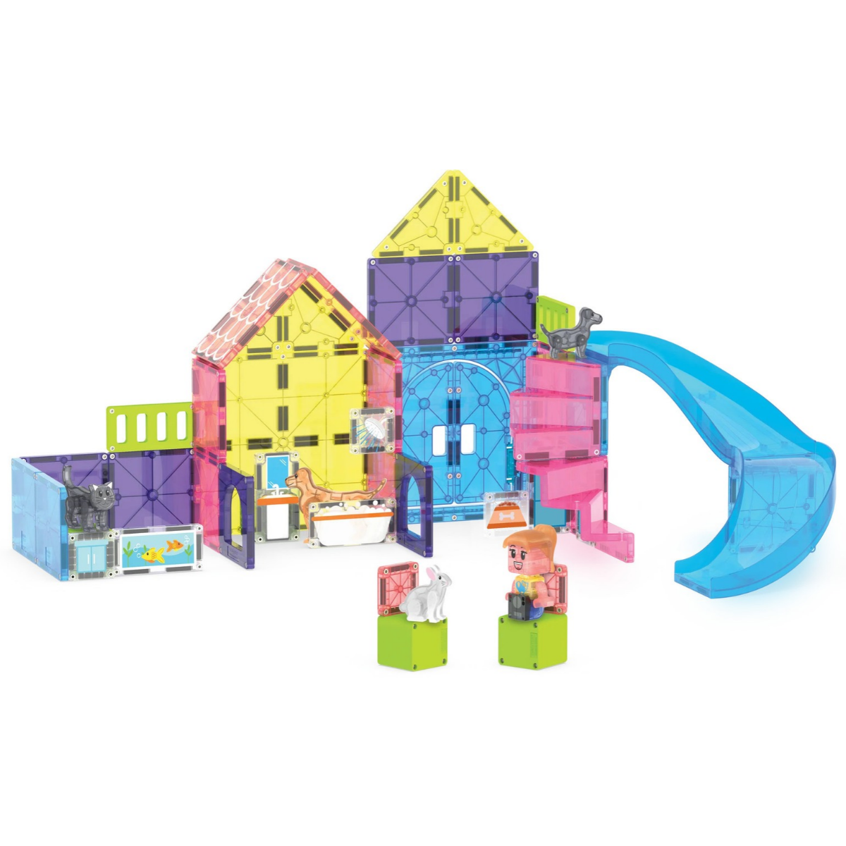 MAGNA-TILES Pet Playhouse 50 Pzas
