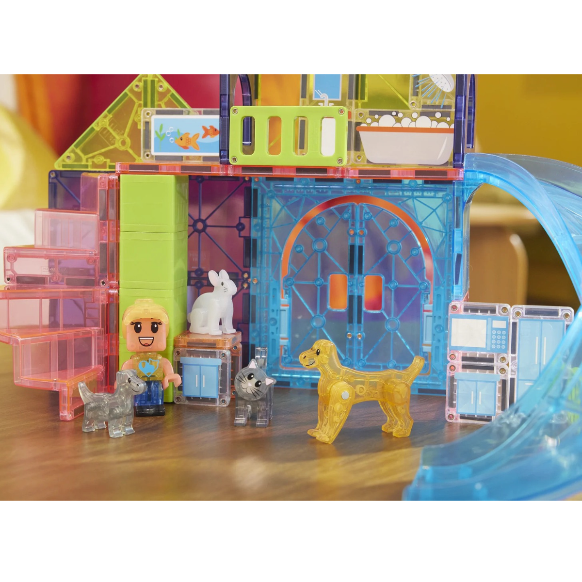 MAGNA-TILES Pet Playhouse 50 Pzas