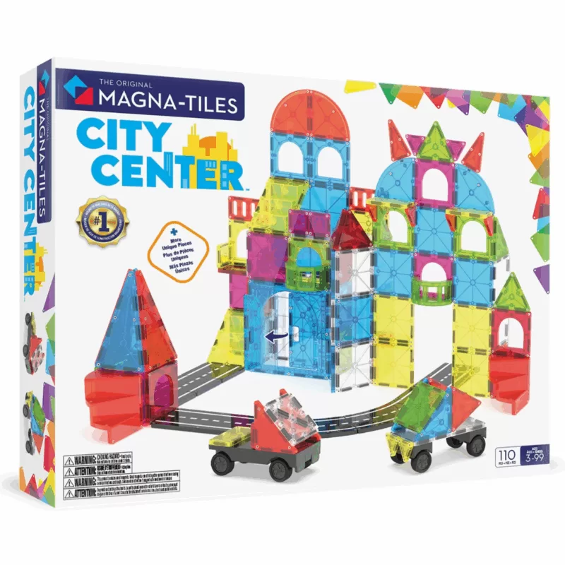 MAGNA-TILES City Center Set 110 Pzas