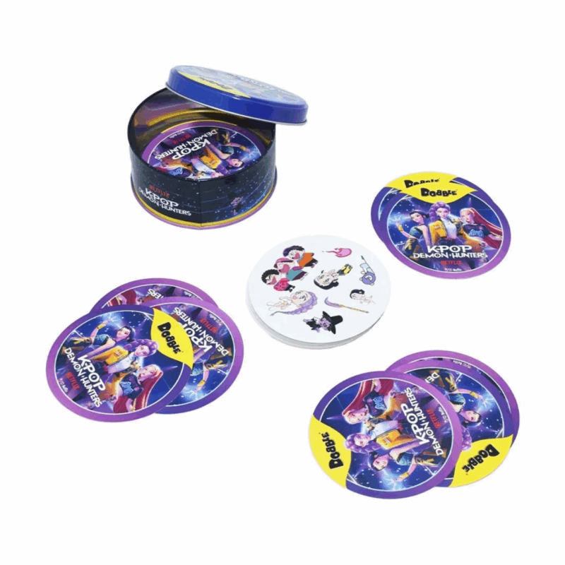 Juego de Mesa Dobble KPop Demon Hunters - ASMODEE
