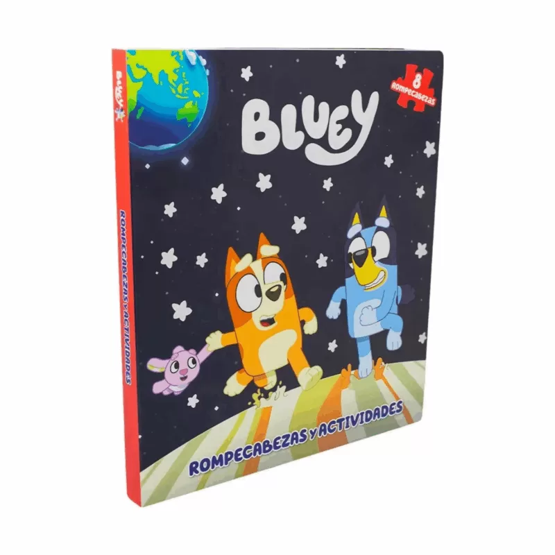 Libro Bluey de Actividades y Rompecabezas - NOVELTY