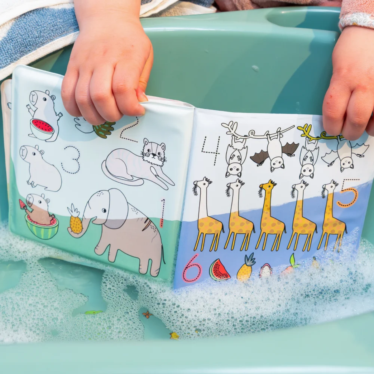 Libro Mágico de Baño Selva - Floss & Rock
