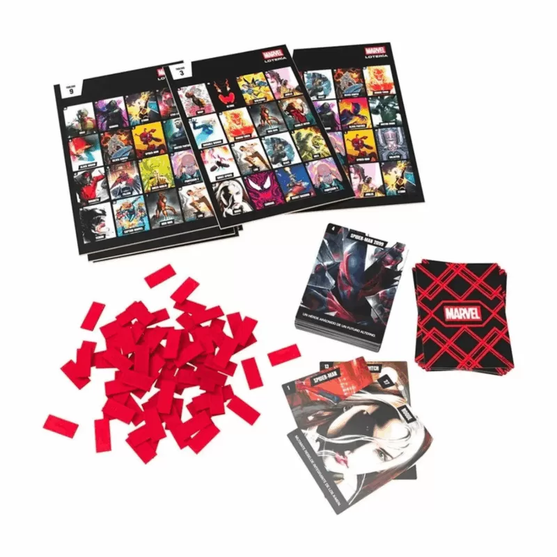 Juego De Mesa Lotería Marvel - Novelty