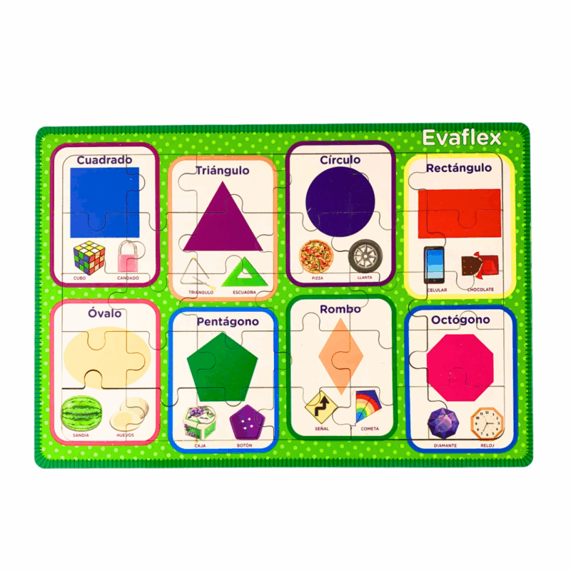 Rompe Figuras Geometricas 30 Pz - Evaflex