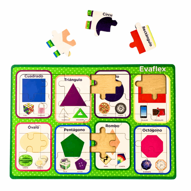 Rompe Figuras Geometricas 30 Pz - Evaflex