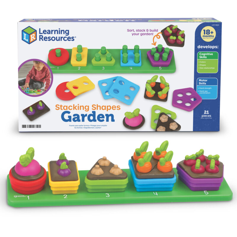 Jardín de Figuras Apilables - Learning Resources
