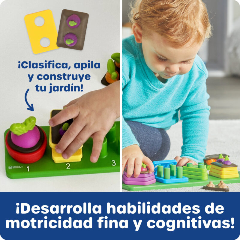 Jardín de Figuras Apilables – Learning Resources Jardín de Figuras Apilables - Learning Resources