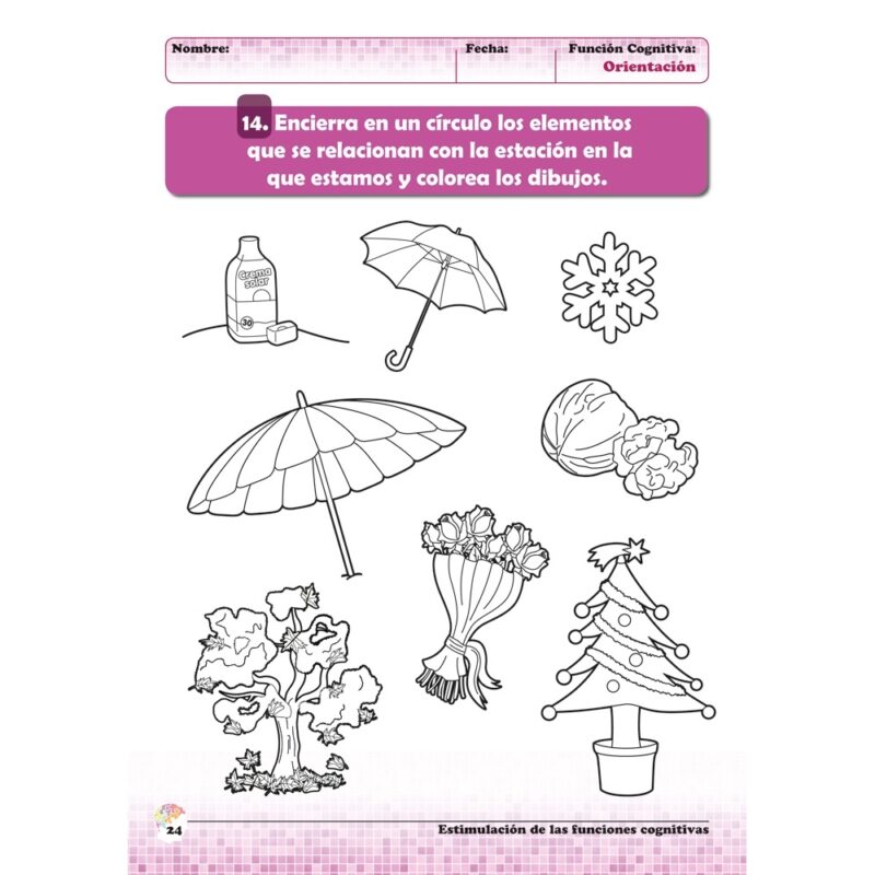 Estimulacion de las funciones cognitivas Nivel 1 Orientacion - GEU